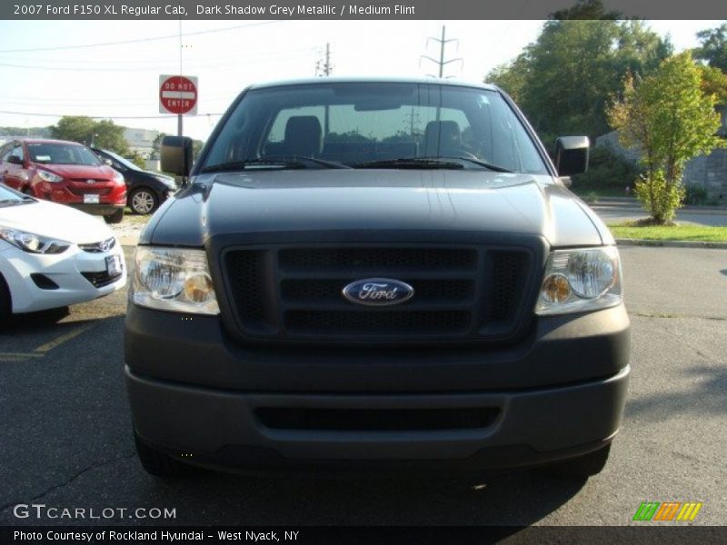 Dark Shadow Grey Metallic / Medium Flint 2007 Ford F150 XL Regular Cab