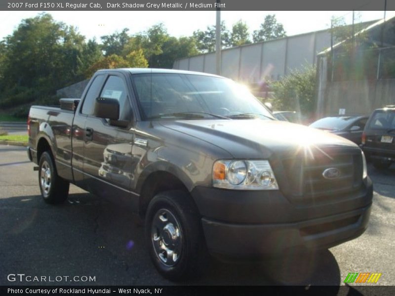 Dark Shadow Grey Metallic / Medium Flint 2007 Ford F150 XL Regular Cab