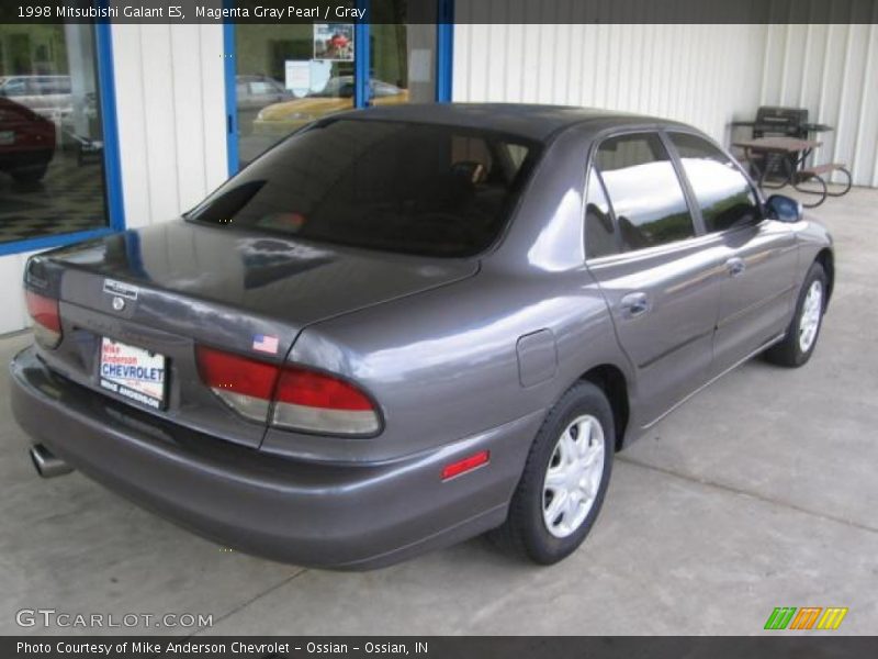 Magenta Gray Pearl / Gray 1998 Mitsubishi Galant ES