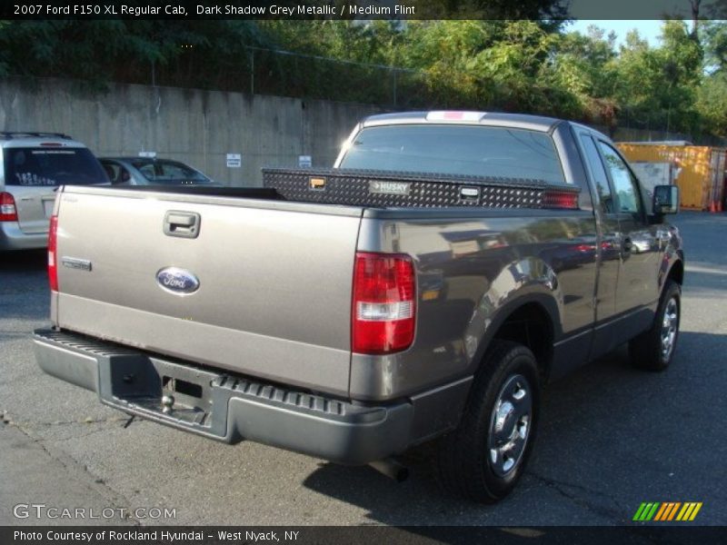 Dark Shadow Grey Metallic / Medium Flint 2007 Ford F150 XL Regular Cab