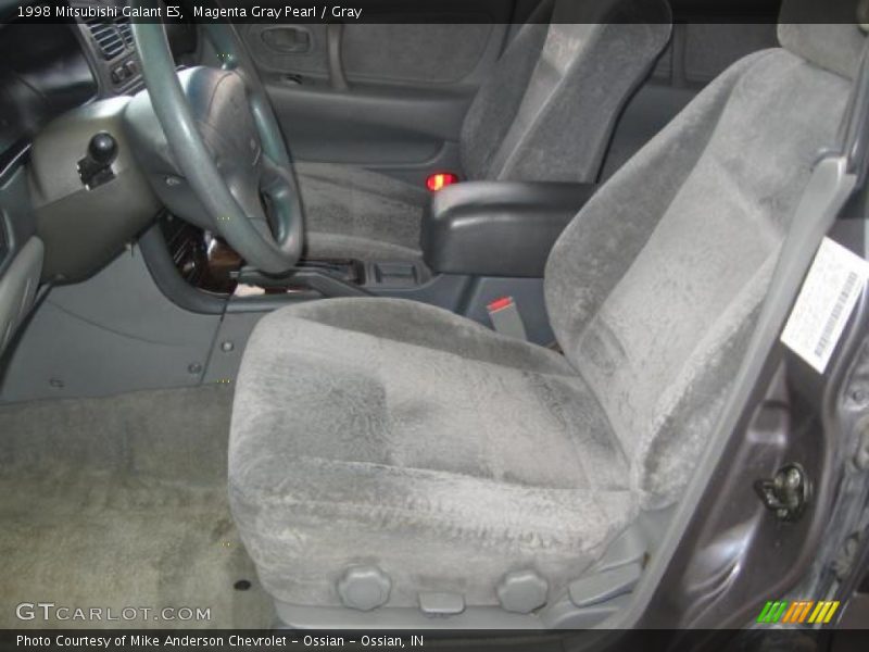 Magenta Gray Pearl / Gray 1998 Mitsubishi Galant ES