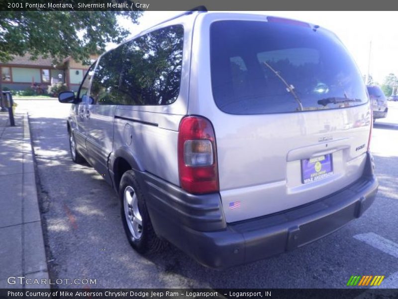 Silvermist Metallic / Gray 2001 Pontiac Montana