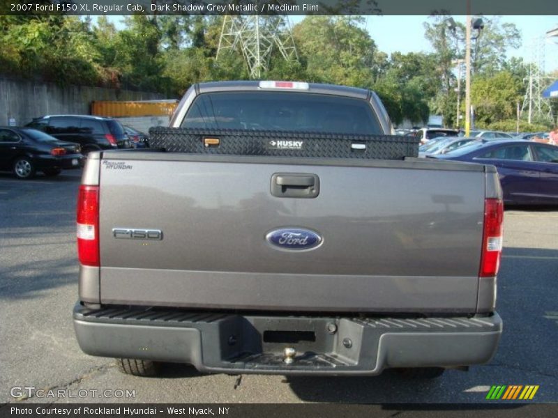 Dark Shadow Grey Metallic / Medium Flint 2007 Ford F150 XL Regular Cab