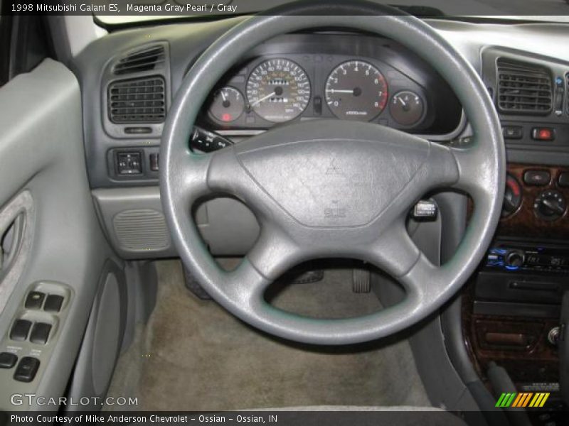 Magenta Gray Pearl / Gray 1998 Mitsubishi Galant ES