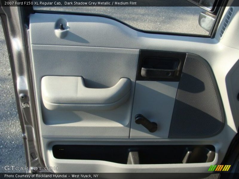 Dark Shadow Grey Metallic / Medium Flint 2007 Ford F150 XL Regular Cab