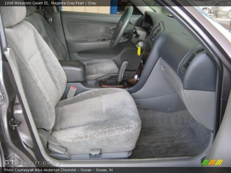 Magenta Gray Pearl / Gray 1998 Mitsubishi Galant ES
