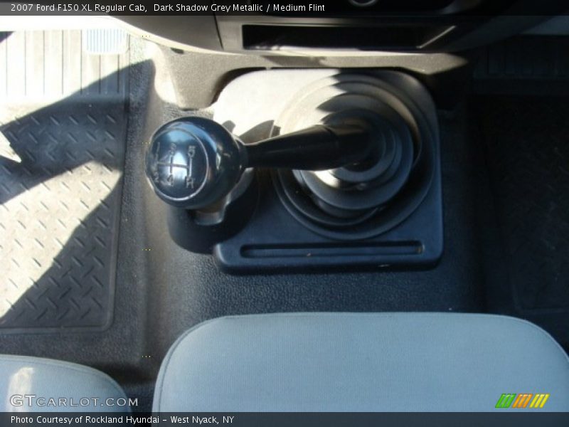 Dark Shadow Grey Metallic / Medium Flint 2007 Ford F150 XL Regular Cab