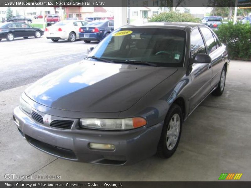 Magenta Gray Pearl / Gray 1998 Mitsubishi Galant ES