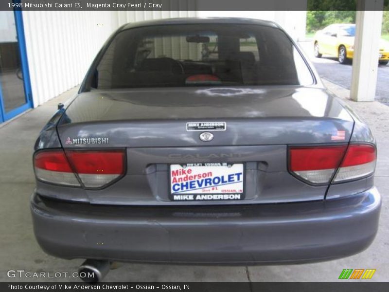 Magenta Gray Pearl / Gray 1998 Mitsubishi Galant ES