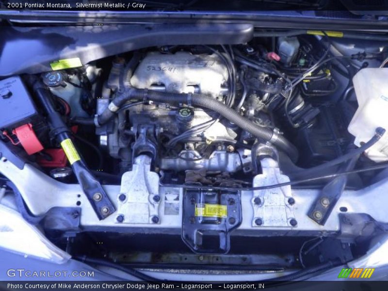 Silvermist Metallic / Gray 2001 Pontiac Montana