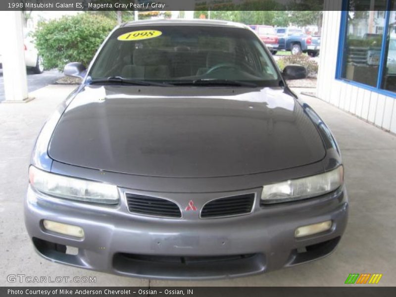 Magenta Gray Pearl / Gray 1998 Mitsubishi Galant ES