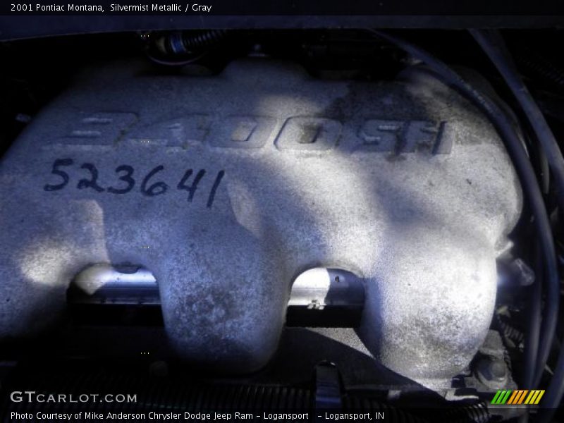 Silvermist Metallic / Gray 2001 Pontiac Montana