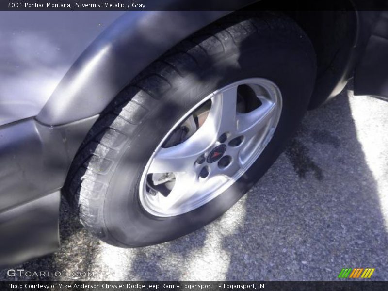 Silvermist Metallic / Gray 2001 Pontiac Montana