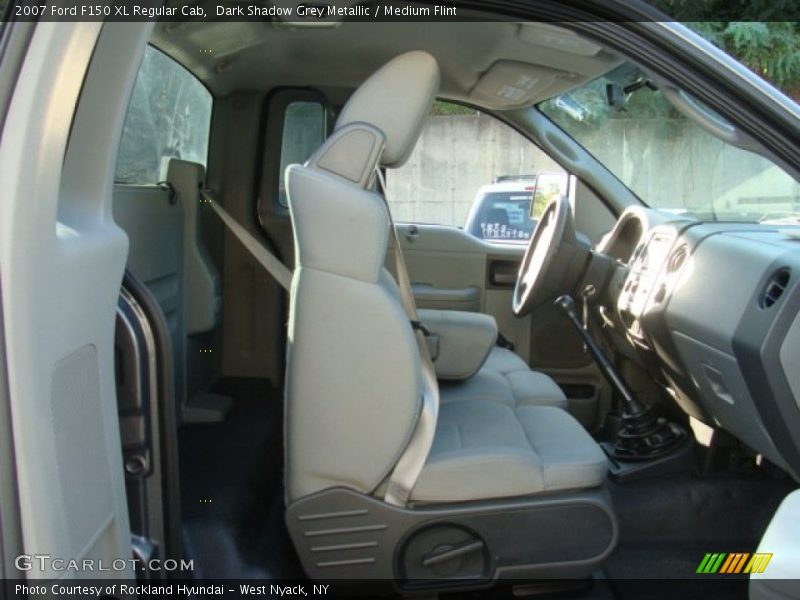 Dark Shadow Grey Metallic / Medium Flint 2007 Ford F150 XL Regular Cab