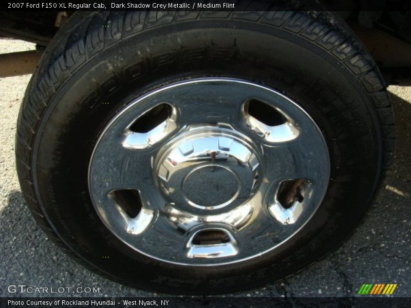 Dark Shadow Grey Metallic / Medium Flint 2007 Ford F150 XL Regular Cab