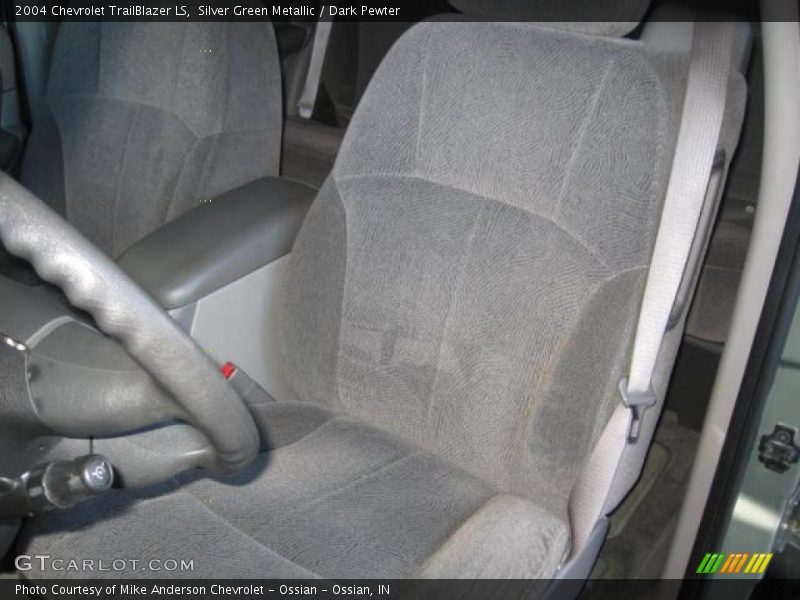 Silver Green Metallic / Dark Pewter 2004 Chevrolet TrailBlazer LS