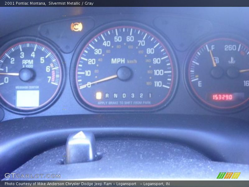Silvermist Metallic / Gray 2001 Pontiac Montana