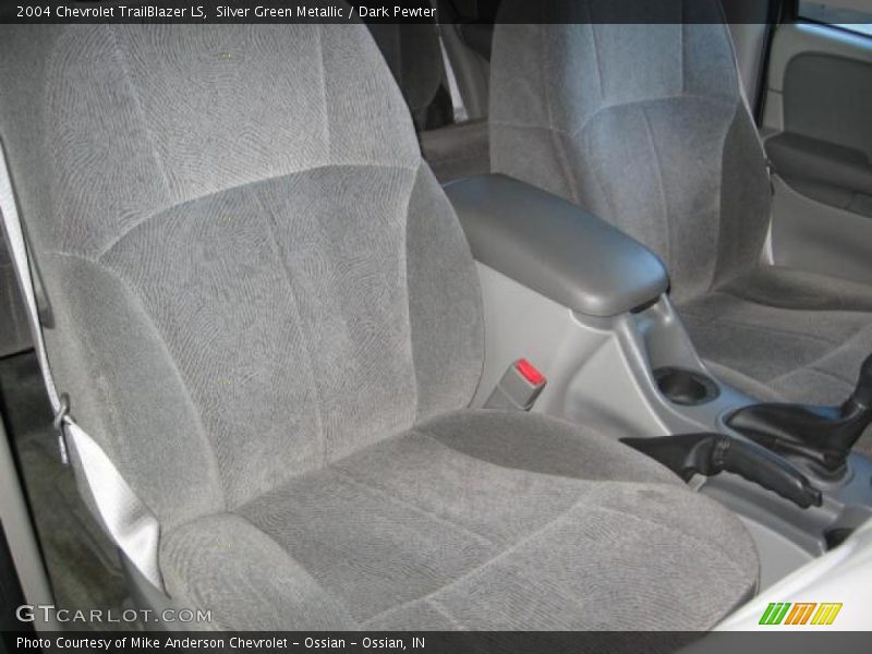 Silver Green Metallic / Dark Pewter 2004 Chevrolet TrailBlazer LS