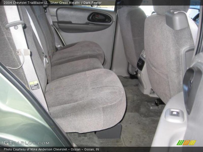 Silver Green Metallic / Dark Pewter 2004 Chevrolet TrailBlazer LS