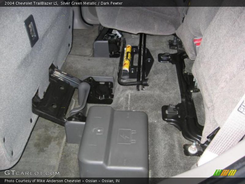 Silver Green Metallic / Dark Pewter 2004 Chevrolet TrailBlazer LS