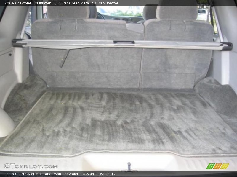Silver Green Metallic / Dark Pewter 2004 Chevrolet TrailBlazer LS
