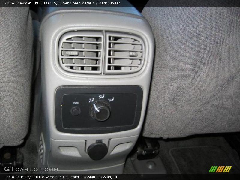 Silver Green Metallic / Dark Pewter 2004 Chevrolet TrailBlazer LS