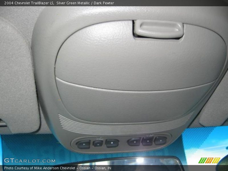 Silver Green Metallic / Dark Pewter 2004 Chevrolet TrailBlazer LS