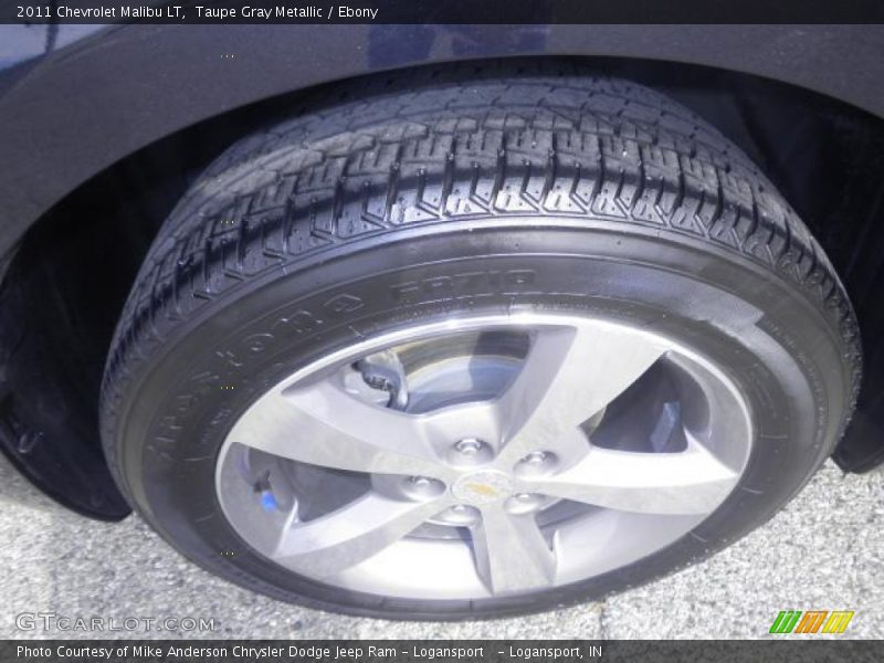 Taupe Gray Metallic / Ebony 2011 Chevrolet Malibu LT