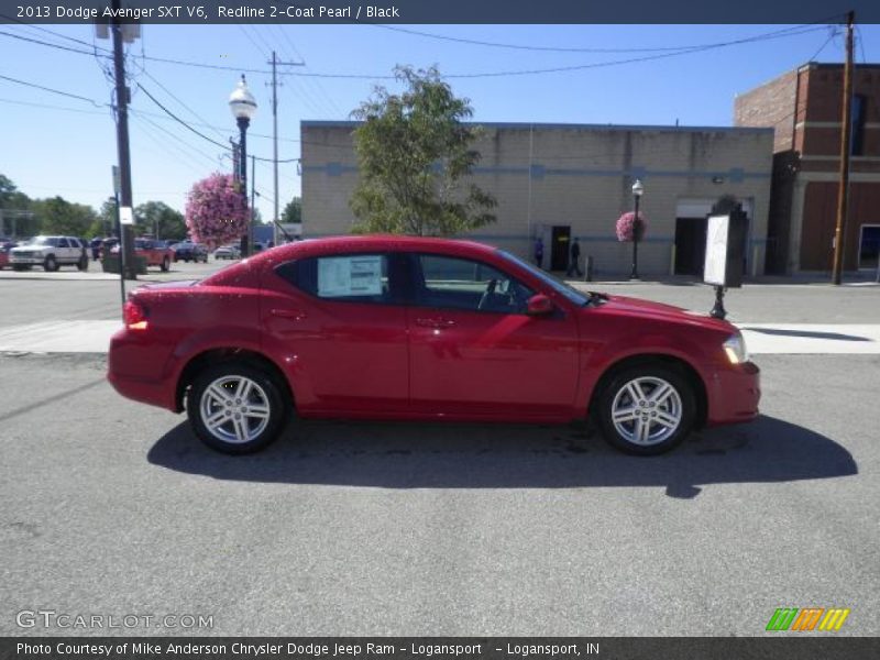 Redline 2-Coat Pearl / Black 2013 Dodge Avenger SXT V6