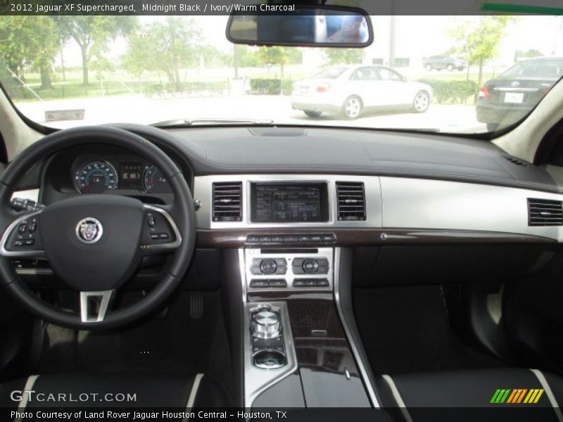 Dashboard of 2012 XF Supercharged