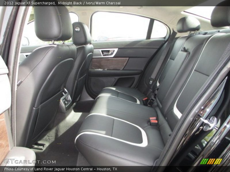 Rear Seat of 2012 XF Supercharged