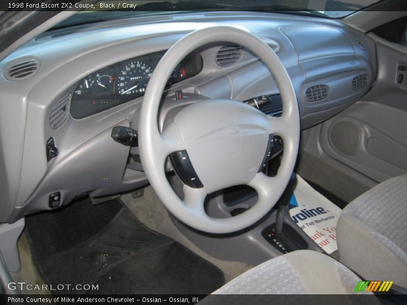 Gray Interior - 1998 Escort ZX2 Coupe 