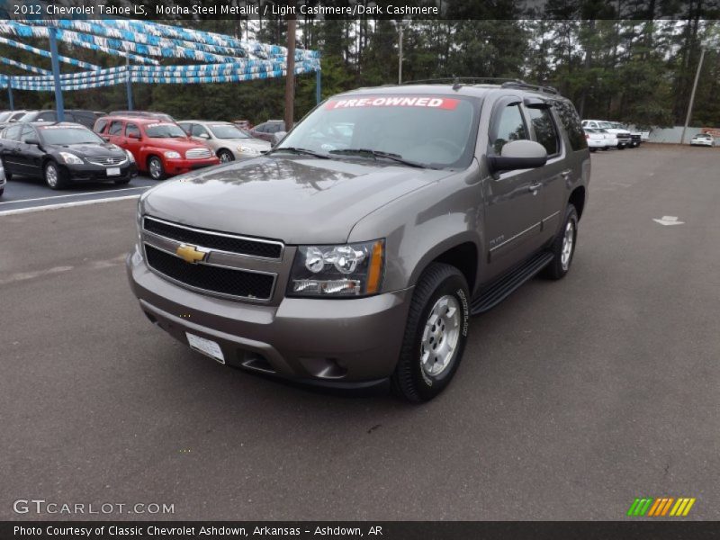 Mocha Steel Metallic / Light Cashmere/Dark Cashmere 2012 Chevrolet Tahoe LS