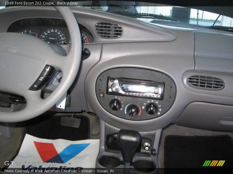 Black / Gray 1998 Ford Escort ZX2 Coupe