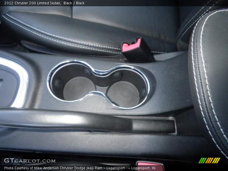Black / Black 2012 Chrysler 200 Limited Sedan