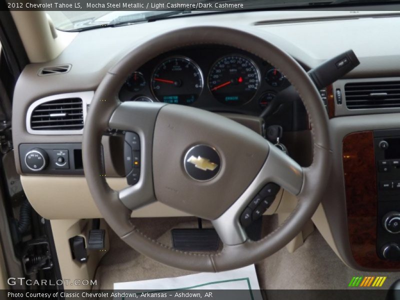 Mocha Steel Metallic / Light Cashmere/Dark Cashmere 2012 Chevrolet Tahoe LS