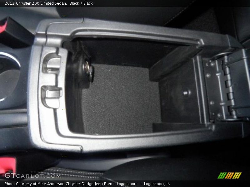 Black / Black 2012 Chrysler 200 Limited Sedan