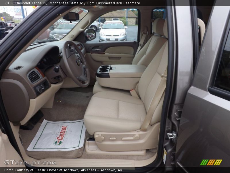 Mocha Steel Metallic / Light Cashmere/Dark Cashmere 2012 Chevrolet Tahoe LS