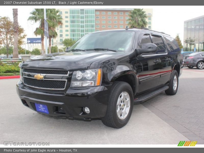 Black / Light Cashmere/Ebony 2007 Chevrolet Suburban 1500 LT