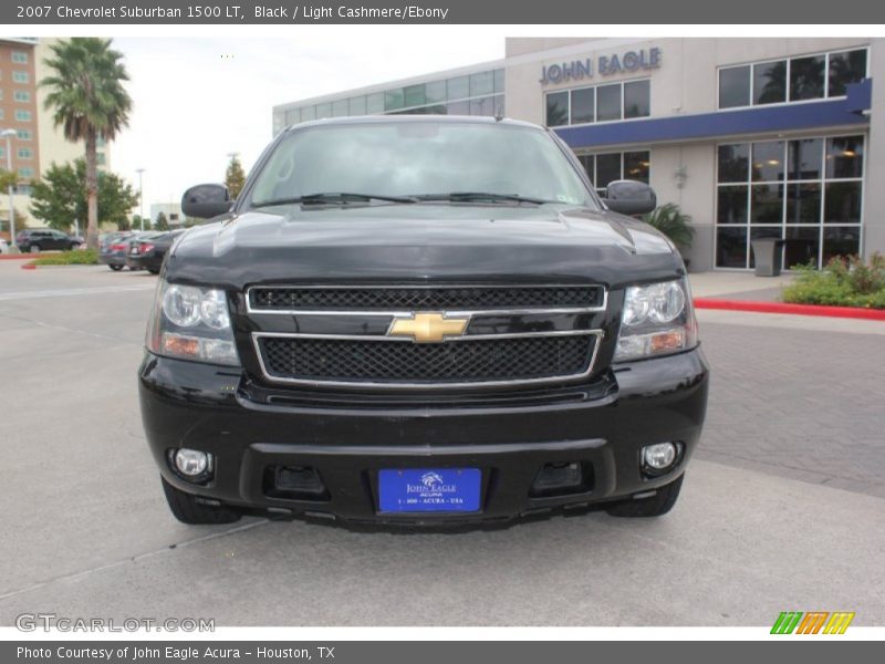 Black / Light Cashmere/Ebony 2007 Chevrolet Suburban 1500 LT