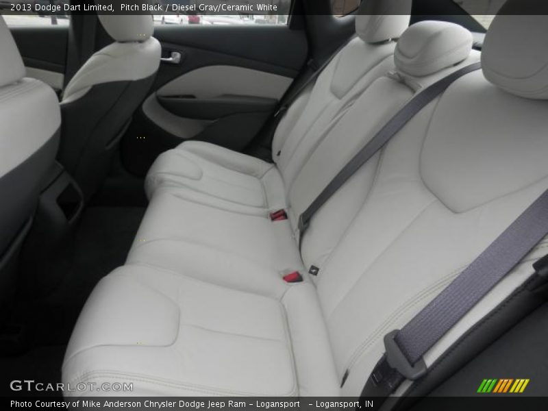 Rear Seat of 2013 Dart Limited