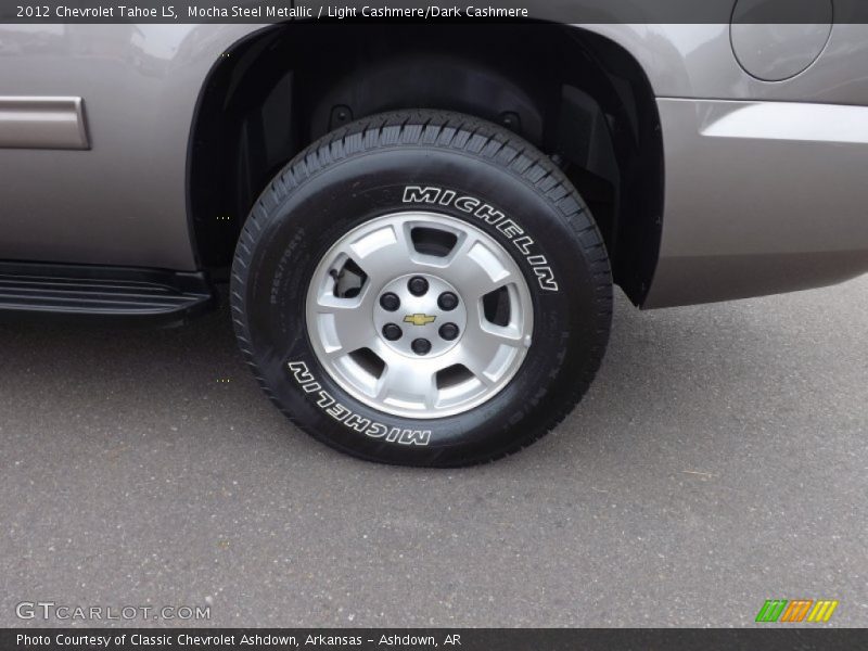 Mocha Steel Metallic / Light Cashmere/Dark Cashmere 2012 Chevrolet Tahoe LS