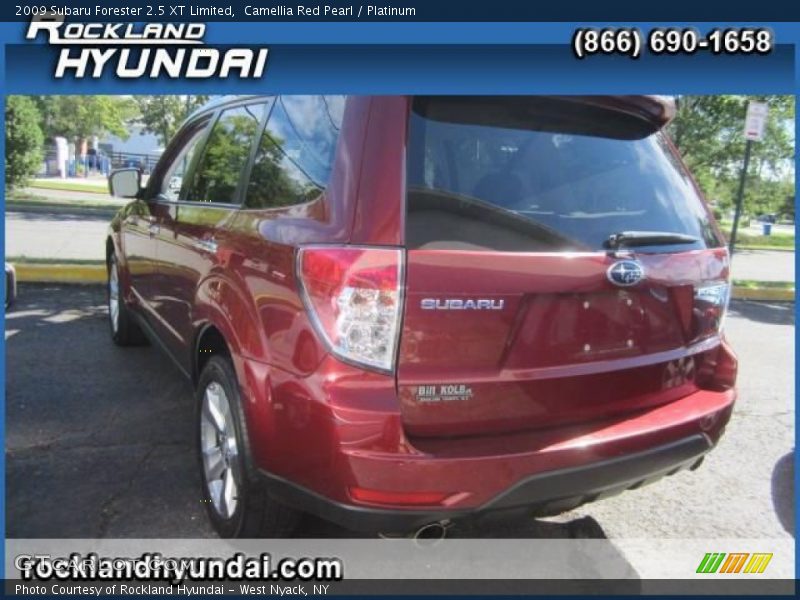 Camellia Red Pearl / Platinum 2009 Subaru Forester 2.5 XT Limited