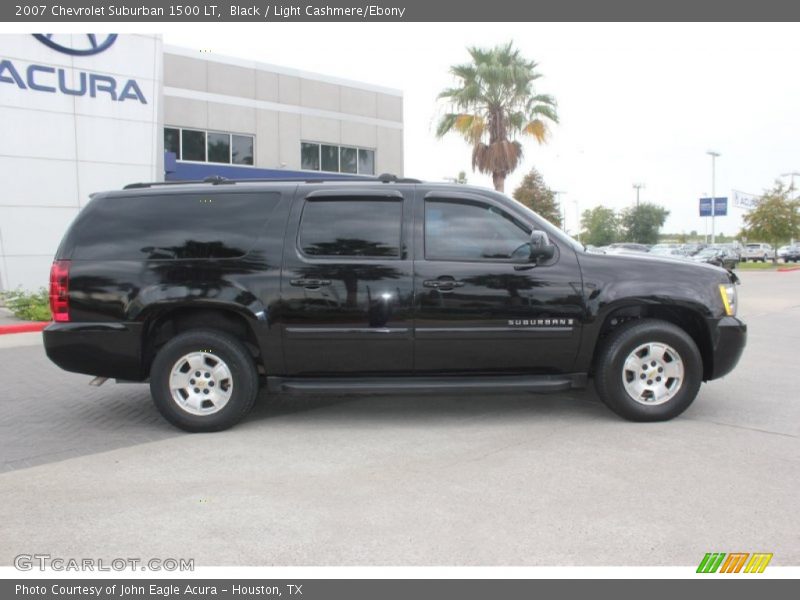 Black / Light Cashmere/Ebony 2007 Chevrolet Suburban 1500 LT