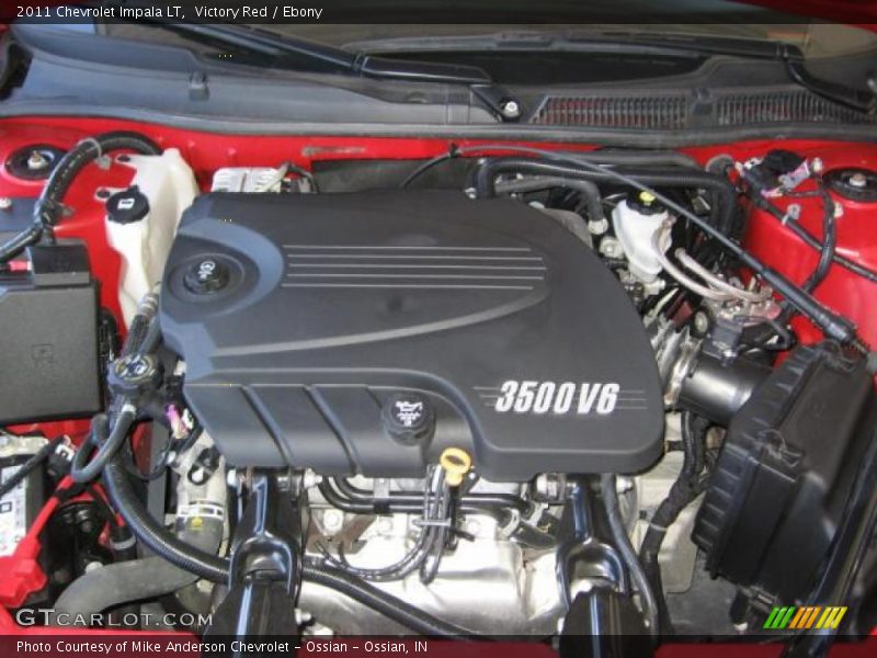 Victory Red / Ebony 2011 Chevrolet Impala LT