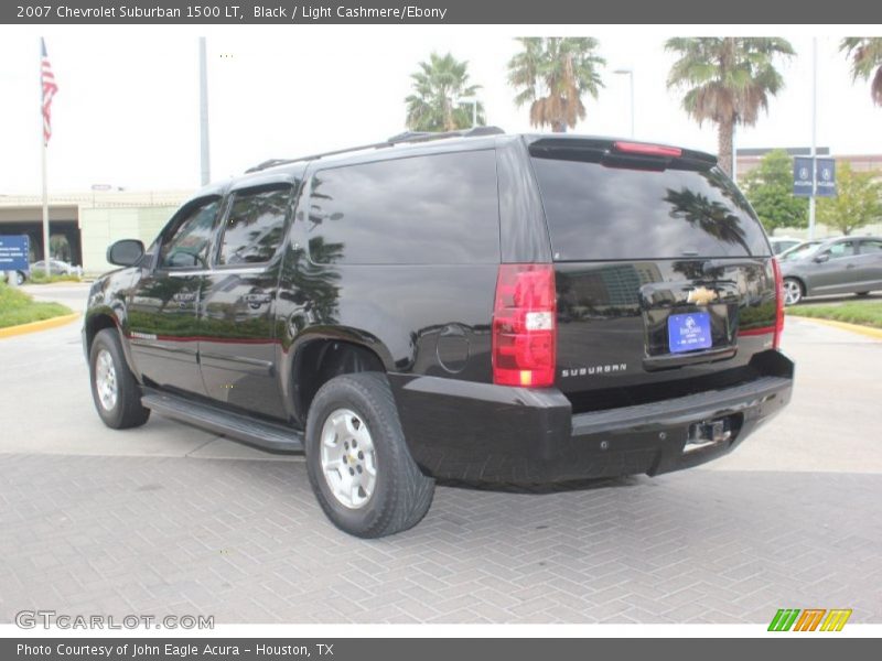 Black / Light Cashmere/Ebony 2007 Chevrolet Suburban 1500 LT