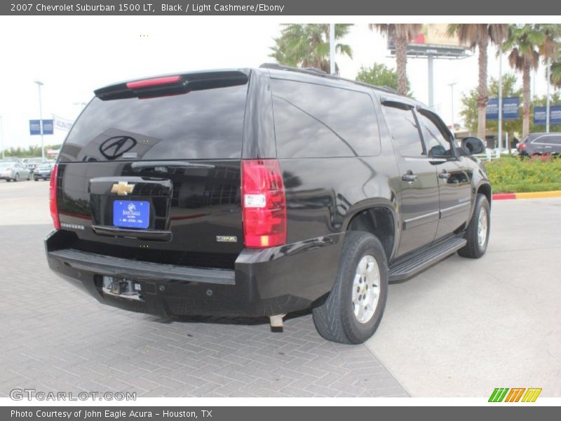 Black / Light Cashmere/Ebony 2007 Chevrolet Suburban 1500 LT