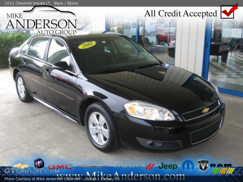 Black / Ebony 2011 Chevrolet Impala LT