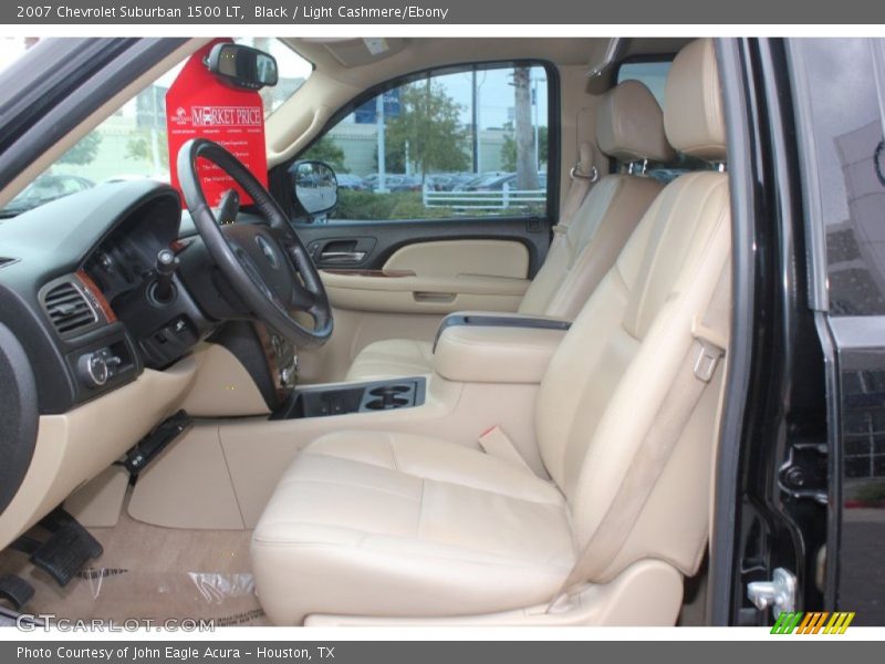 Black / Light Cashmere/Ebony 2007 Chevrolet Suburban 1500 LT