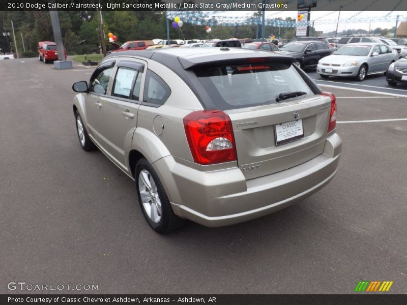Light Sandstone Metallic / Dark Slate Gray/Medium Graystone 2010 Dodge Caliber Mainstreet